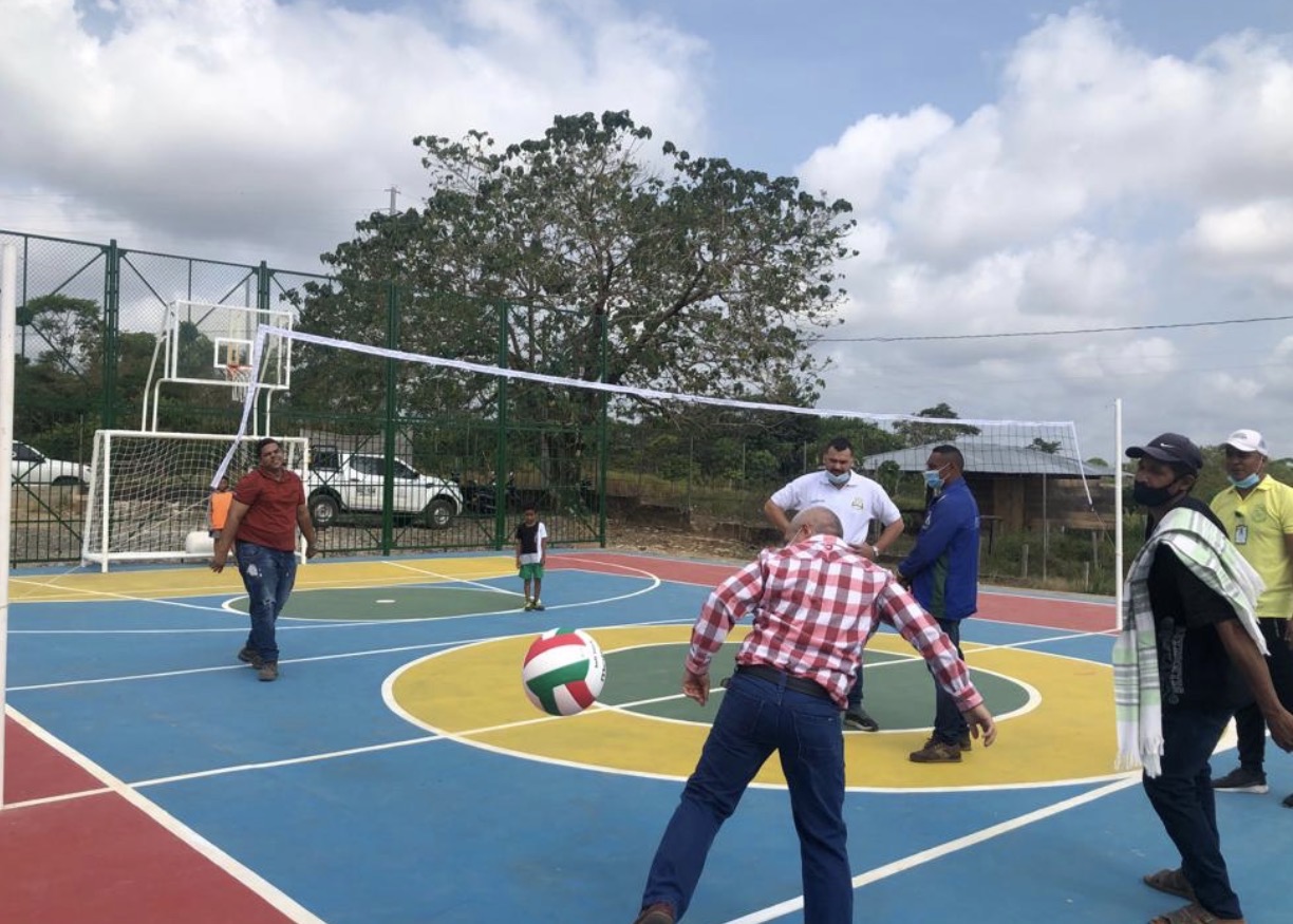 Cancha multifuncional