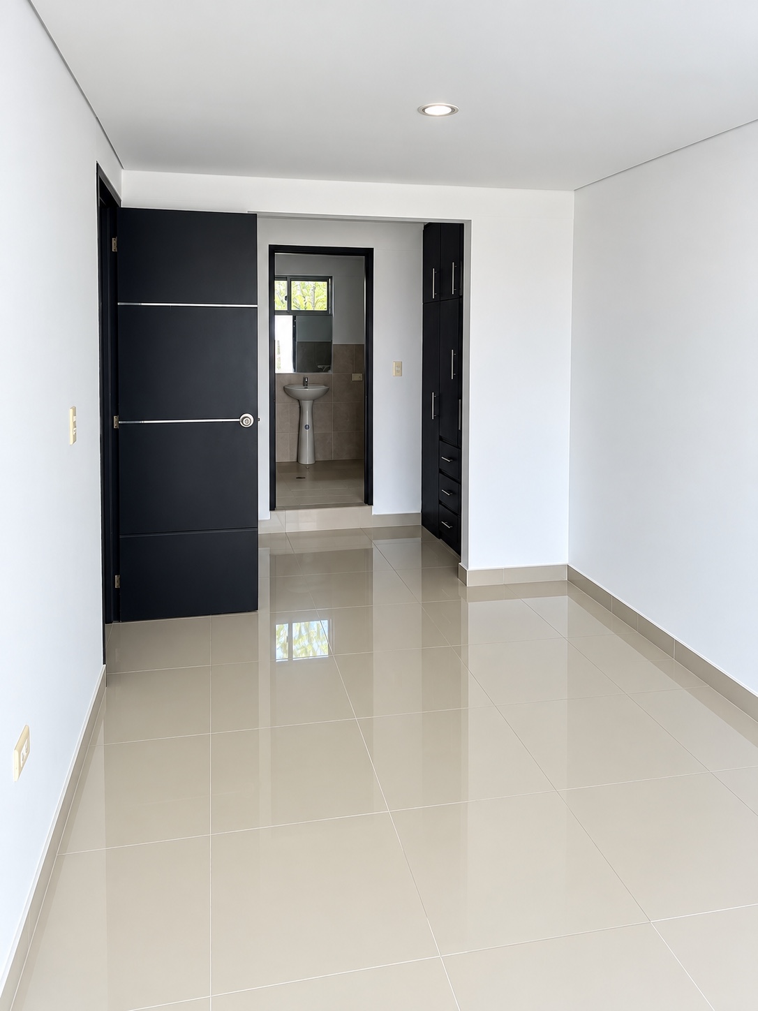 Interior con acabados