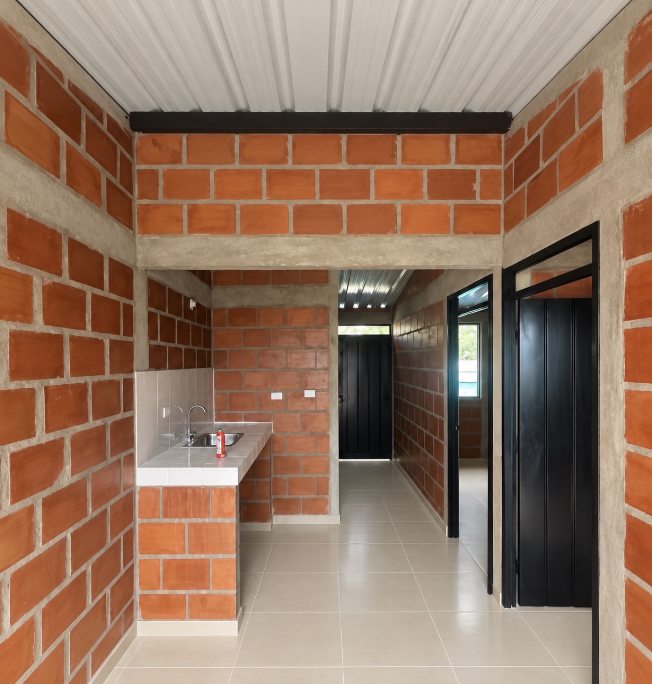 Pasillo de vivienda